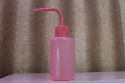 Pink Rinse Bottle